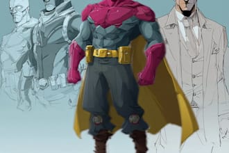 design you a character or superhero