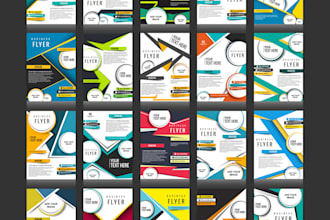 design an Elegant Flyer,Poster or Brochure
