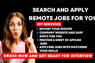 search and apply remote jobs for you
