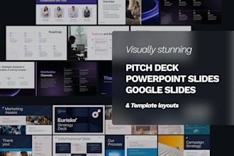 strategy pitch deck powerpoint and google slides