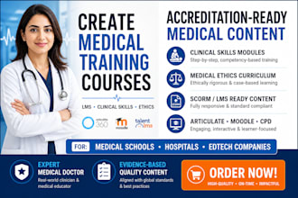 do course content,presentation training video,medical ethics,clinical skills