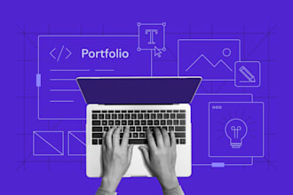 develop a landing page