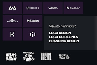 creative logo design, branding and guidelines