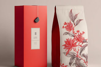 design modern branding package design