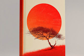 create an book cover design, book cover design