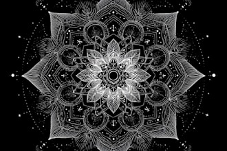 sacred geometry mystical logo mandala spiritual designs