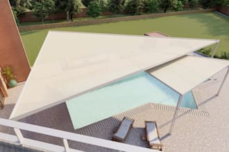 create 2d 3d interior  exterior designs in cad sketchup