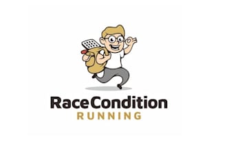 design icon wonderful logo for this casual running