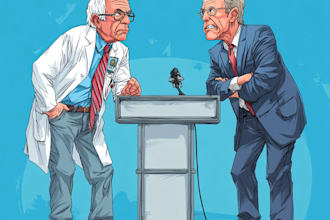 draw a political caricature and cartoon art