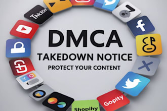 remove content from google,reddit, instagram,youtube,facebook under dmca