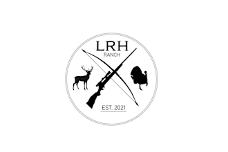 design professional powerful lrh ranch logo