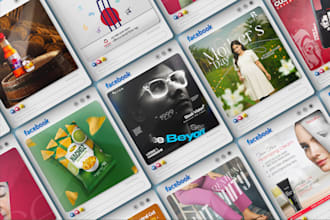 marketing image ad creative product post design for website