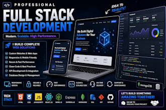 make front end website and back end developer reactjsnextjs