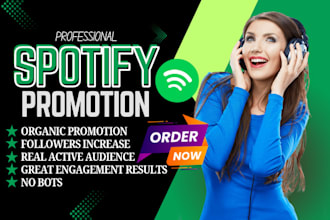 promote your spotify music and make it viral spotify