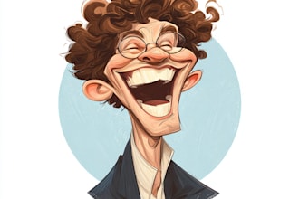 do a funny cartoon character, caricature, logo, portrait