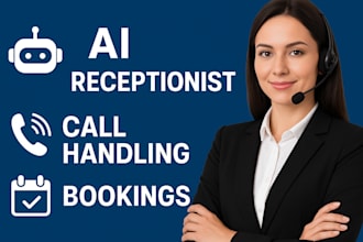 create an ai voice agent to handle service calls, inquires and bookings