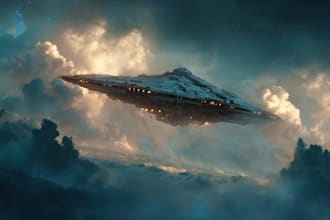 design spaceship, sci fi illustration and sci fi artv