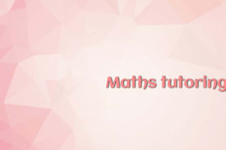 tutor high school maths through zoom