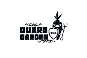 design eye catching organic fun logo for guard the garden