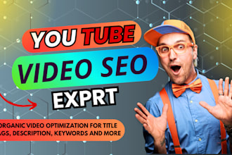 porofessionally youtube video seo  and promotion top ranking