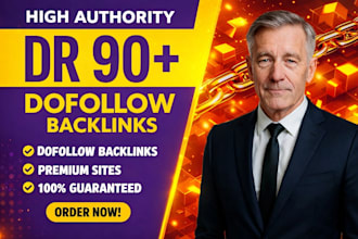 provide dr 90 dofollow seo guest post permanent backlinks