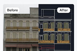 create accurate 2d3d facade surveys and drawings