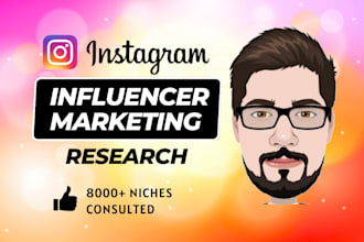 research influencers for influencer marketing