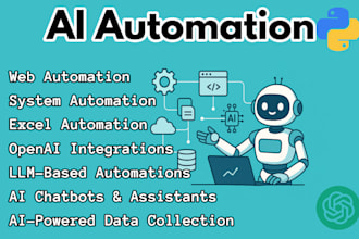 develop ai automation bot in python
