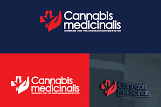 design a custom modern minimalist medical cannabis logo