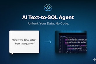 develop an text to sql ai agent using langchain langgraph llamaindex