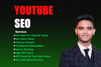 youtube channel SEO optimization to boost ranking