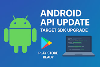 update android app to latest API for play store compliance