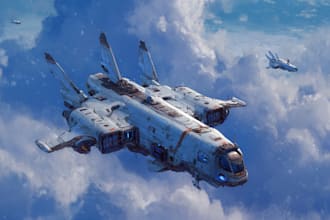 sci fi illustration and sci fi art