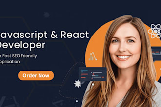 javascript and react developer for fast SEO friendly web apps