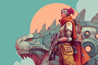 draw sci fi illustration and sci fi art