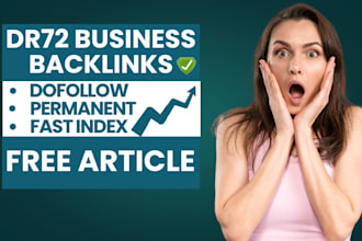 do strong da63 dr72 business niche backlinks