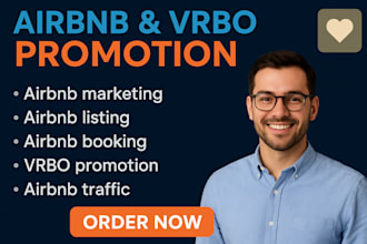 promote and optimize your airbnb or vrbo listing to boost bookings