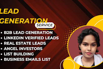 do b2b linkedin leads, seed investor, angel investor lists