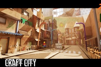 design realistic 3d game environment
