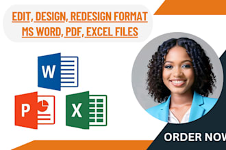 do microsoft word document formatting and editing professionally