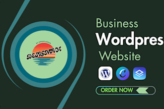 create wordpress business website for your business