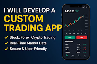 develop stock trading app forex trading app trading  app crypto trading app