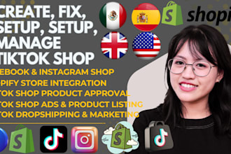 set up mexico tiktok shop, uk, tiktok shop, product listing, drop shipping, SEO