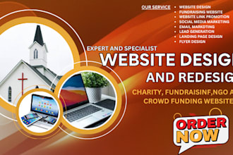 design author, church, ministry, and donation websites on square space