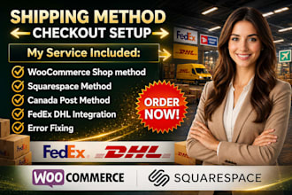 fix woocommerce, squarespace,dhl, usps, canada post australia shipbob API errors