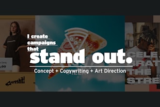 design complete advertising campaigns that sell