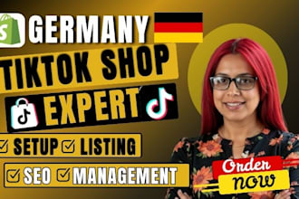 setup germany tiktok shop manage germany tiktok shop dropship boost shopify sale