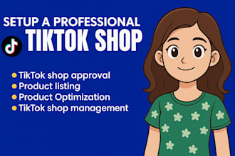 setup tiktok shop product listing dropshipping tiktok shop