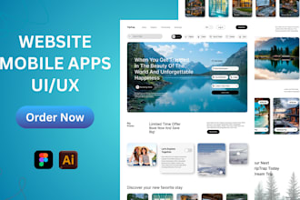 do figma website design, website ui ux design, figma design website