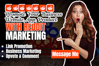 manage reddit post comment for ecommerce business app, ai saas website traffic